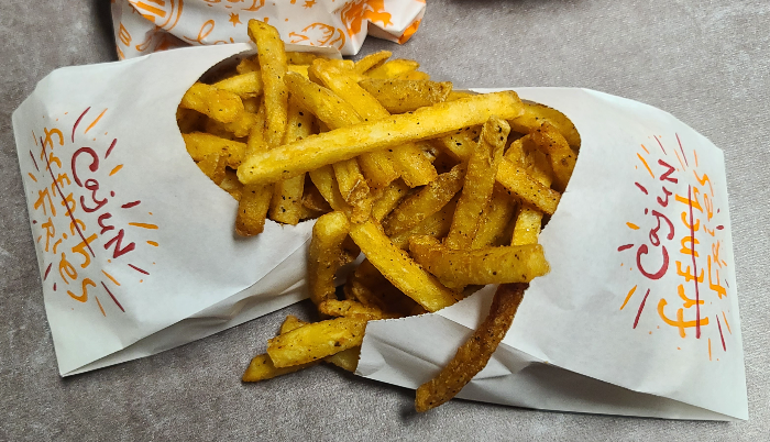 파파이스 성남신흥점 치킨샌드위치 깔끔한포장 배달완료 내돈내산 케이준감자튀김