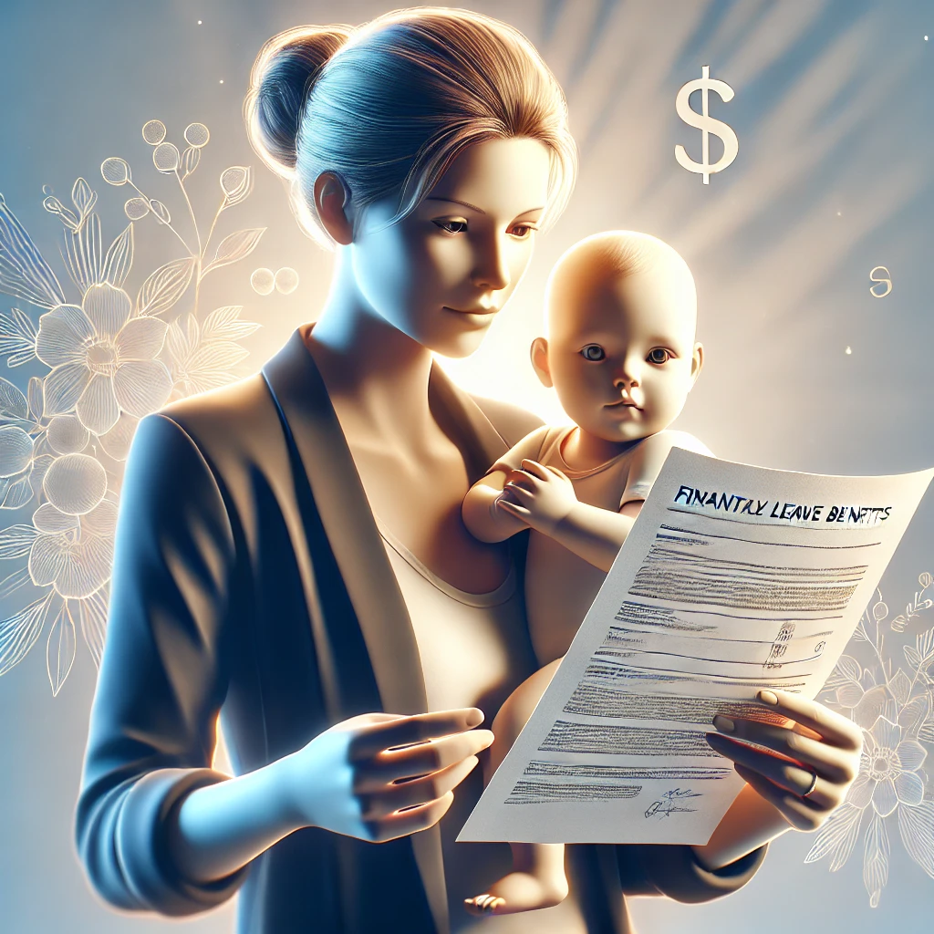 육아휴직급여와 과련 된 사진