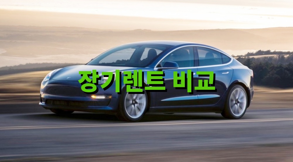 장기렌트 비교