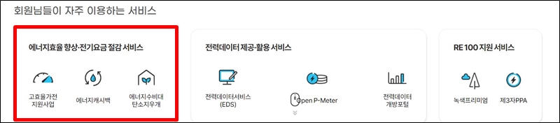 한전 에너지 캐시백 신청