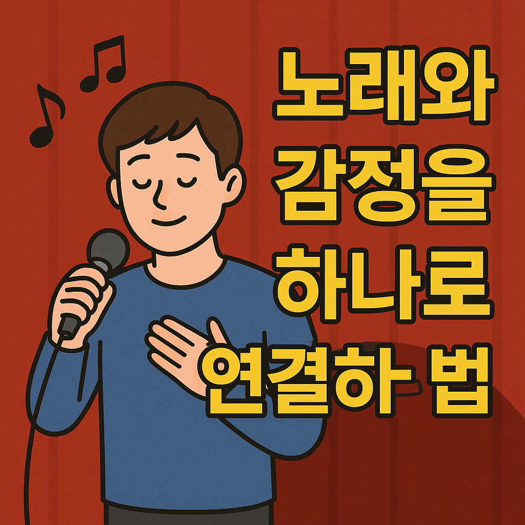 노래와 감정을 하나로 연결하는 법 사진