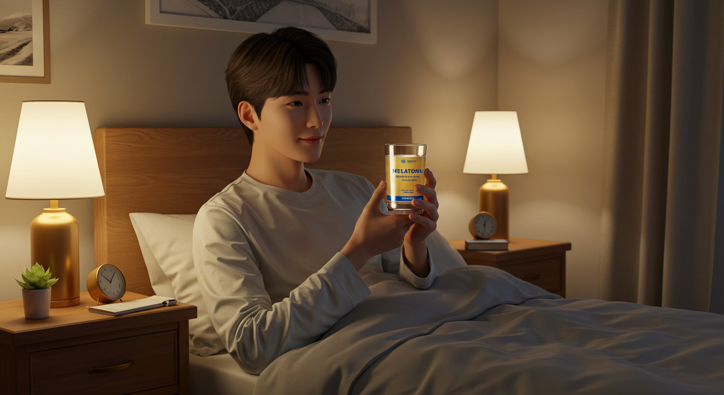 멜라토닌, 멜라토닌음료, 숙면