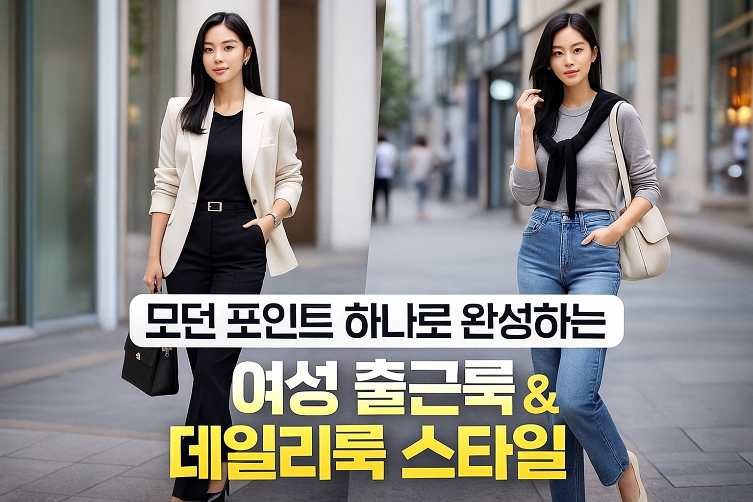 여성 출근룩