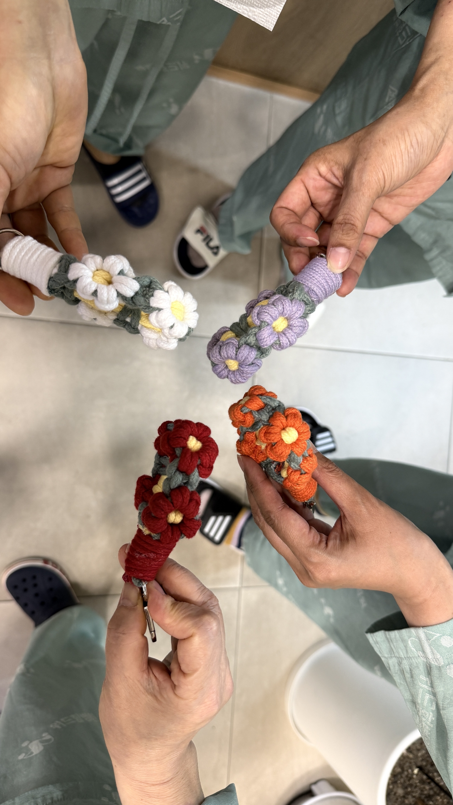 마크라메diy 핸드스트랩