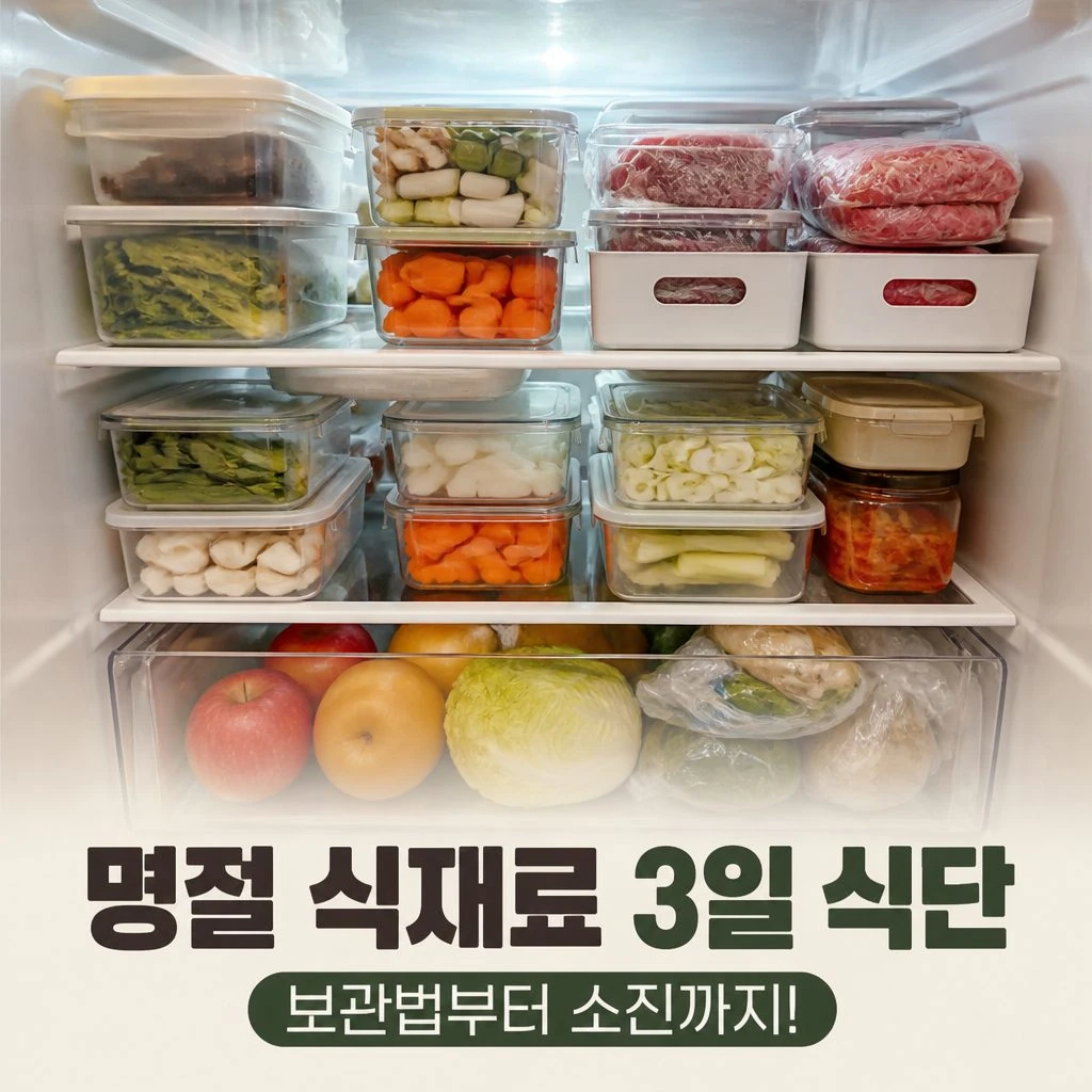 명절 뒤 남은 식재료, 냉장고 속 소고기&middot;채소를 3일 식단으로 바꾸는 보관법
