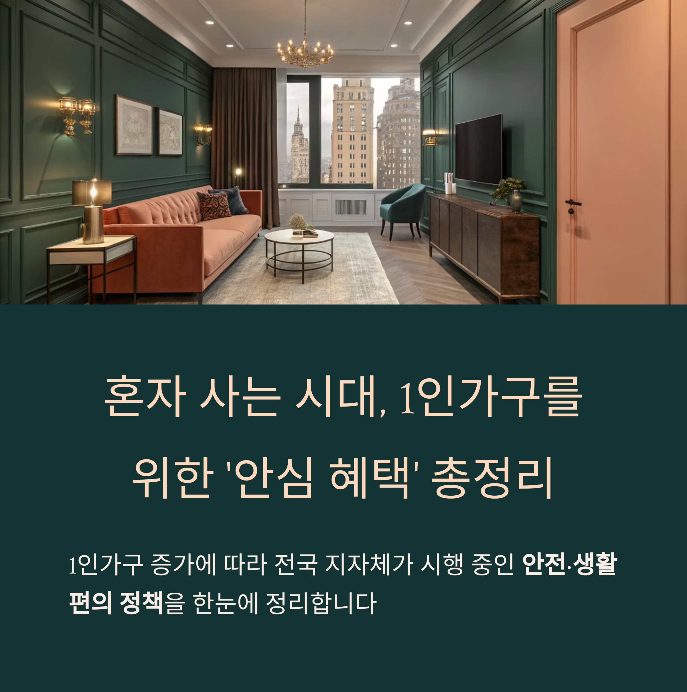 1인가구 안심혜택