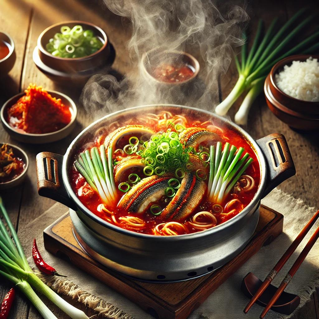 파김치장어전골