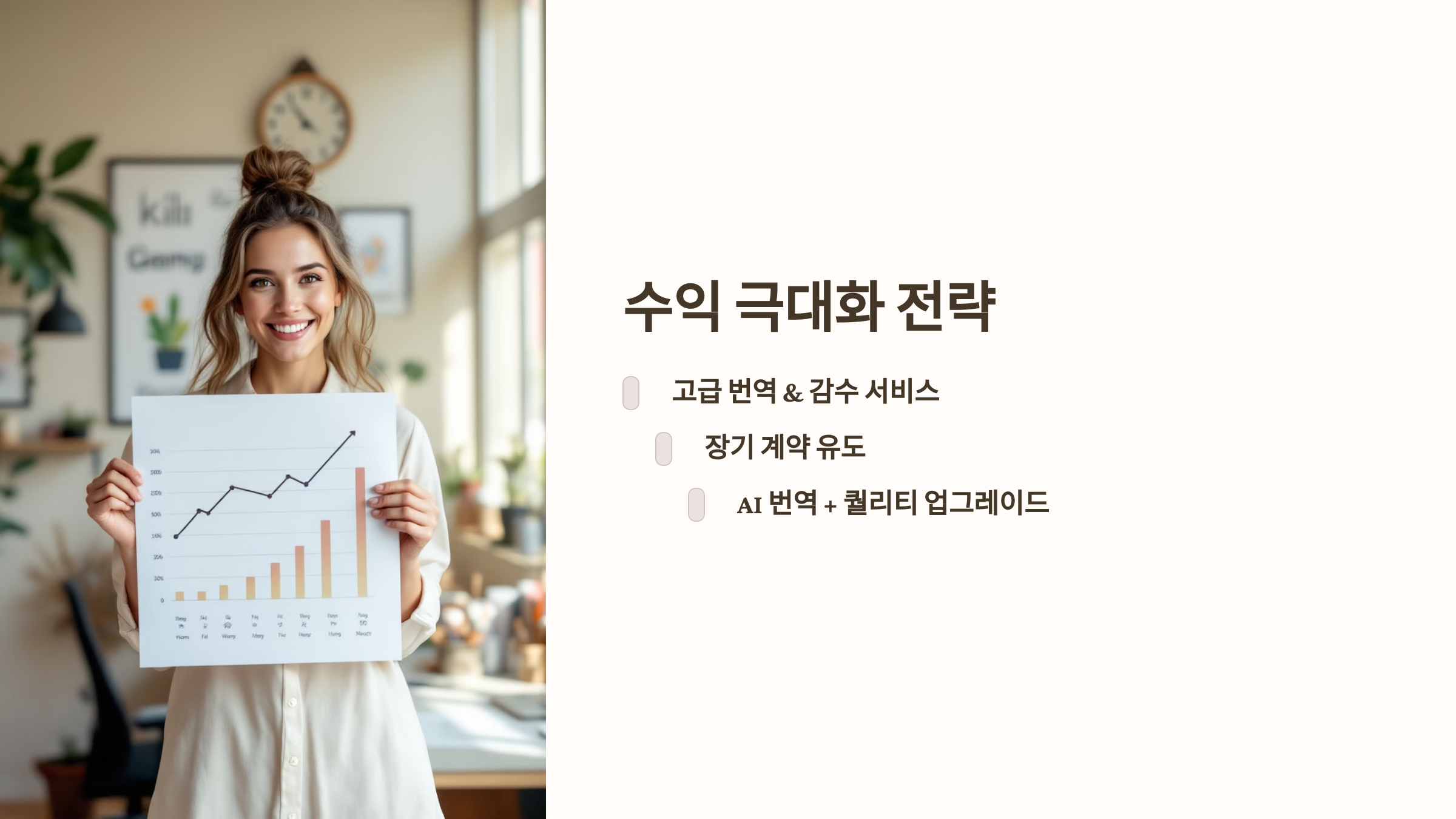 번역 서비스 수익 극대화 전략