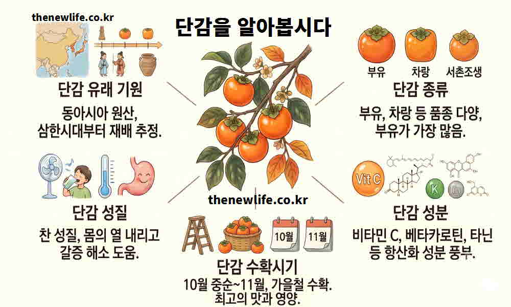 단감 효능 기본정보