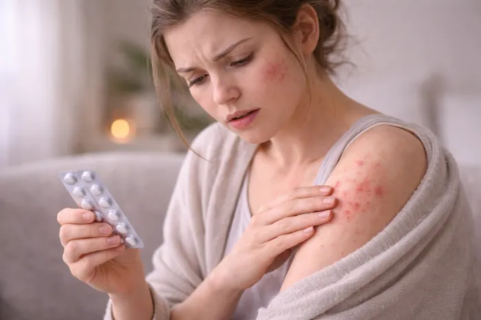 피부에 붉은반점이 생기는 이유