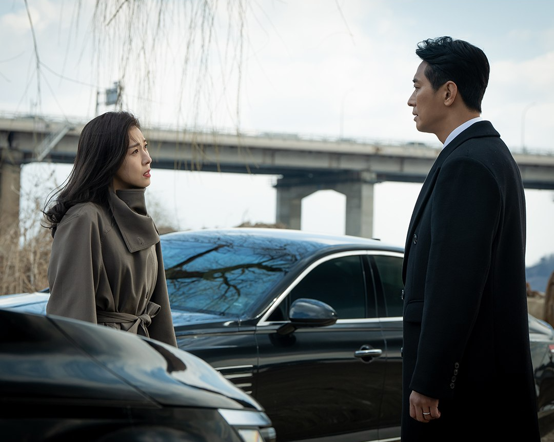 ENA-클라이맥스 하지원 주지훈이 마주보고있는 장면