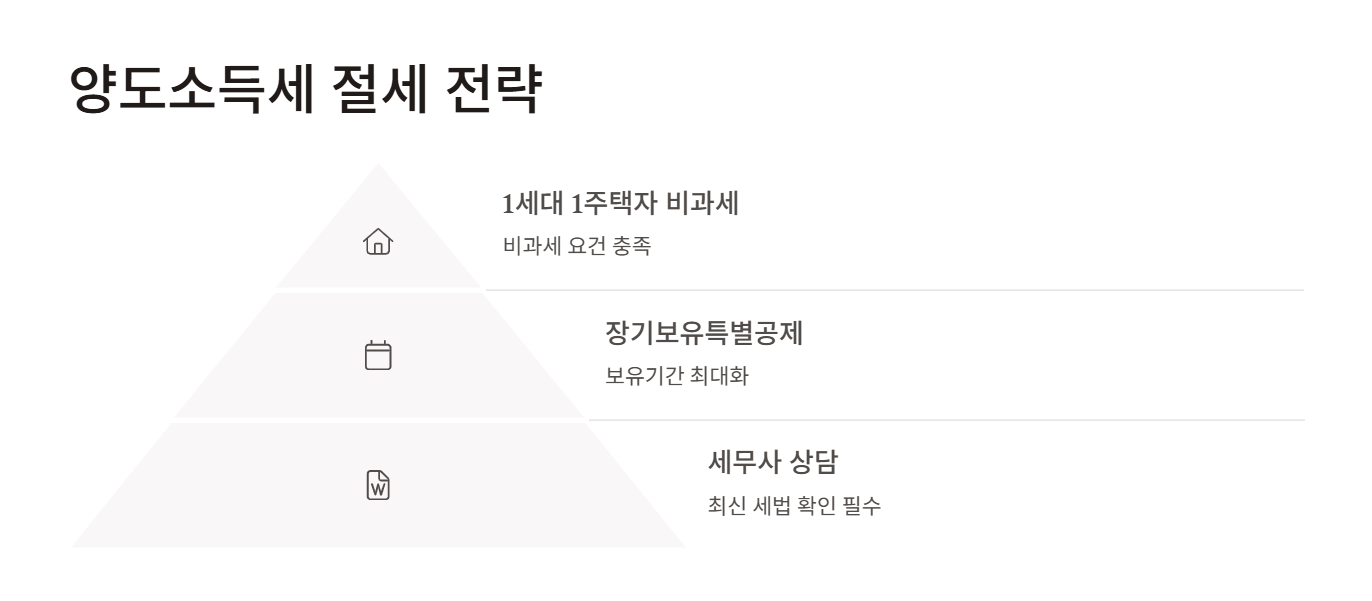 양도소득세 절세 전략