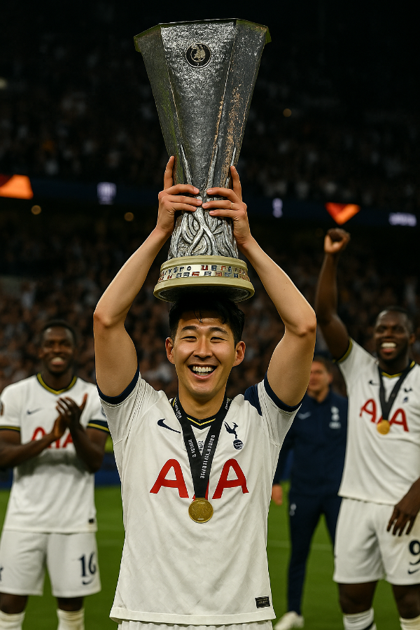 손흥민 첫 트로피! 토트넘 유로파리그 우승 감격 스토리