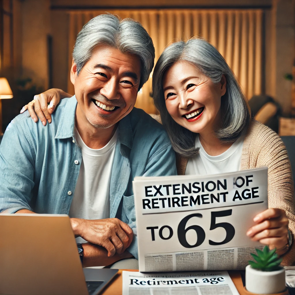 공무직 정년 65세 연장, 64년생~69년생 연령별 정년