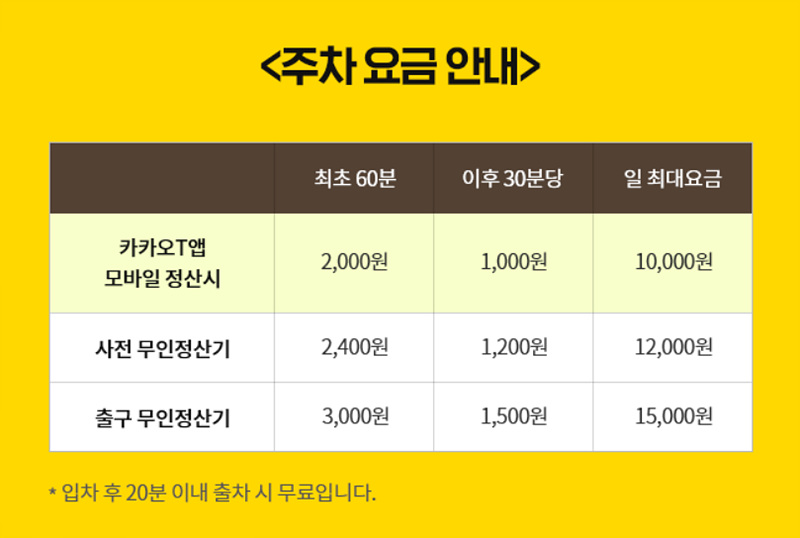 에버랜드 주차장