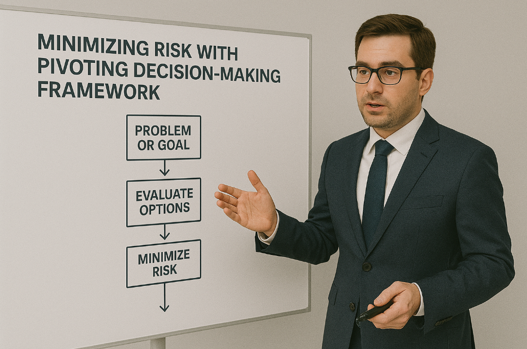 피벗팅 의사결정 프레임워크로 리스크 최소화하기