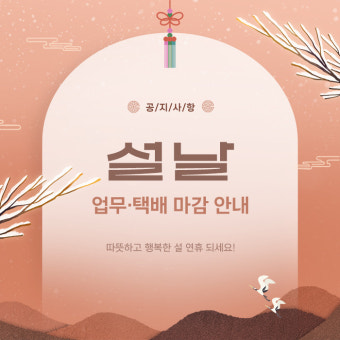 설 연휴 택배 마감 언제?｜명절 배송 지연 피하는 방법