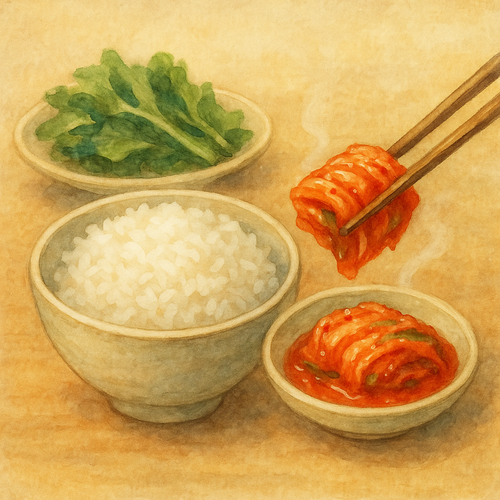 건강한-밥-김치-조합