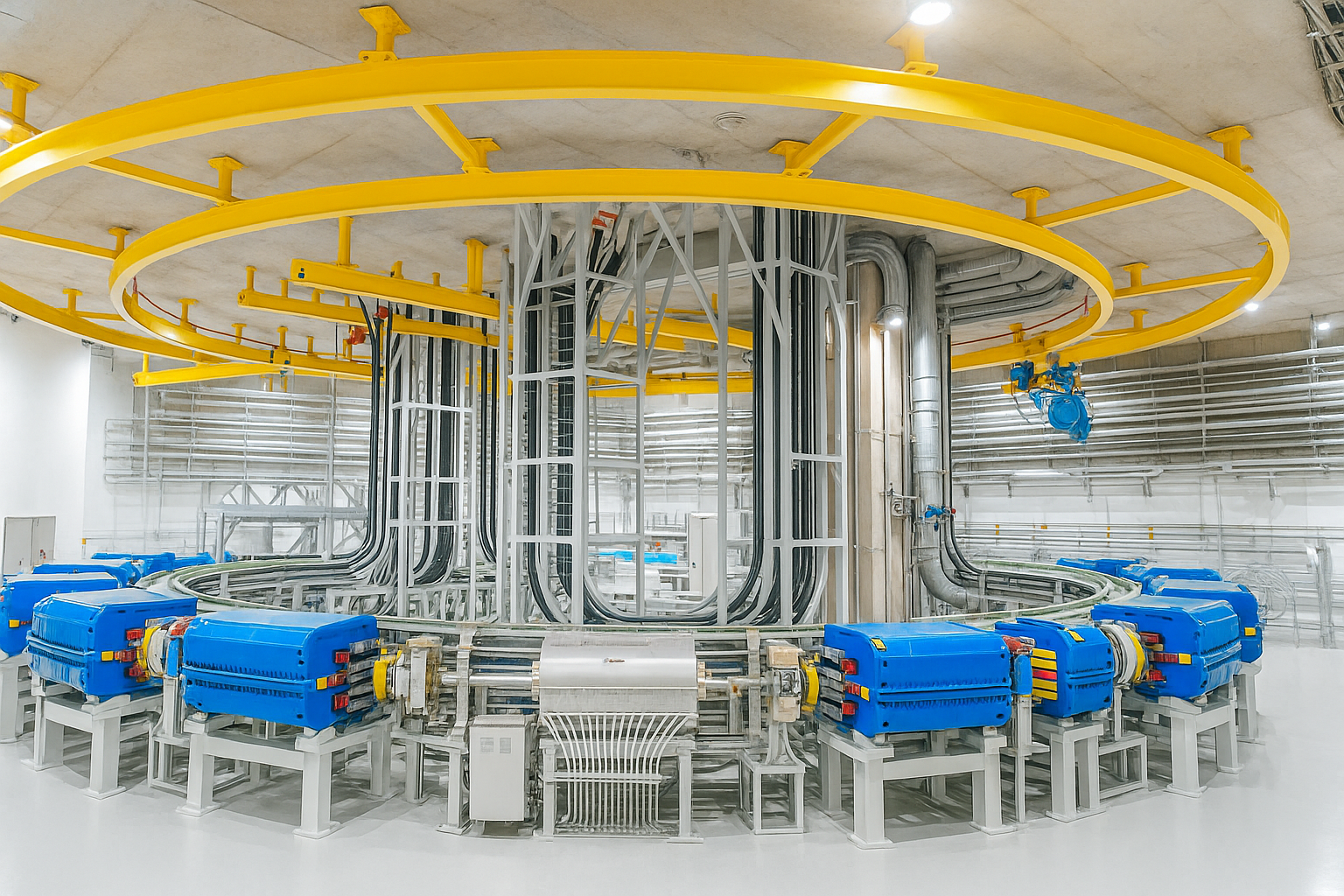 중입자 시설 이미지