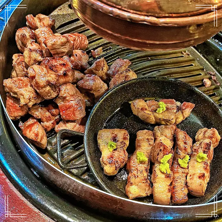 줄서는식당 송파구 잠실 이베리코 목살 토치불 바베큐 맛집 엄현경 송리단길 석촌호수 핫플 목차돌 베요타 하몽 청국장 된장찌개 권율 추천 50회 소개