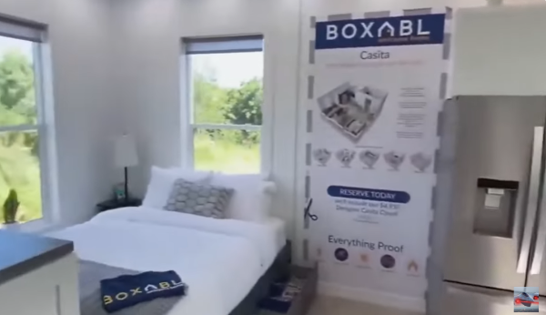 일론 머스크의 조립식 주택 Boxable