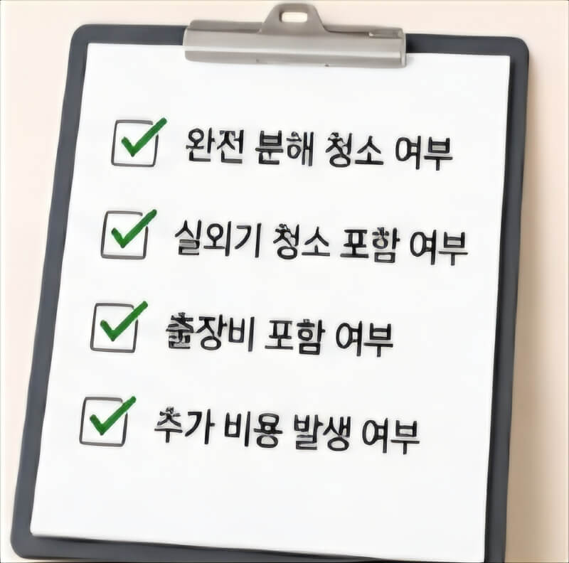 에어컨 청소 예약 언제 해야 가장 저렴할까? 성수기 전 가격 차이 정리