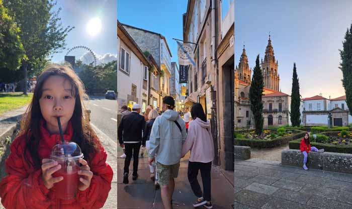 드디어 스페인 슬러시를 찾은 아미, 5월의 산티아고에서 보낸 시간들