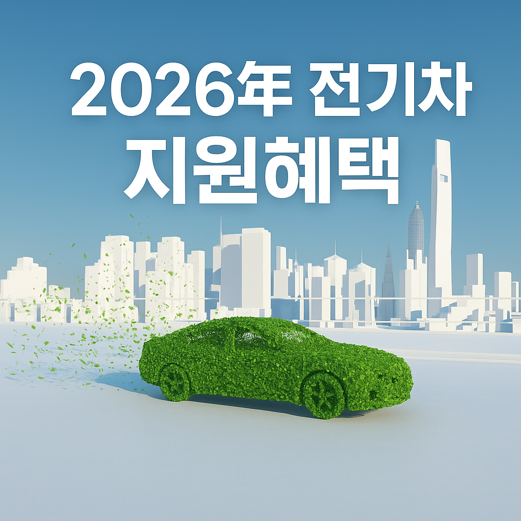 2026년 전기차 지원혜택