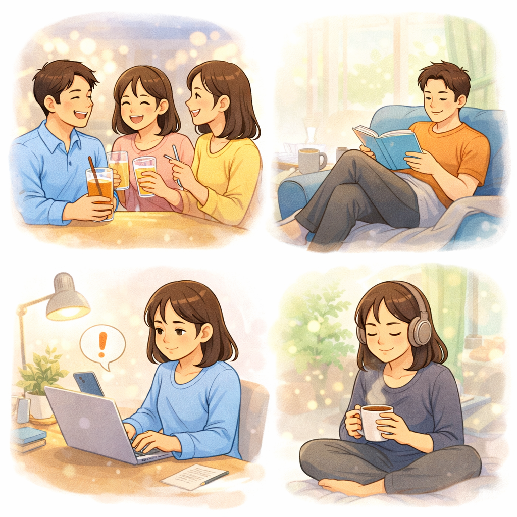 혼자만의 시간 필요량 심리 테스트! 나는 혼자 있는 시간이 얼마나 필요한 사람일까?