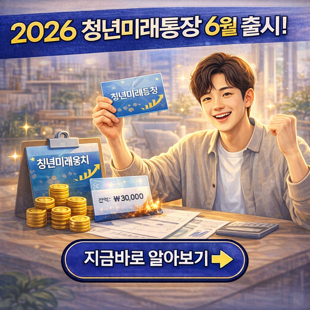 2026년 달라지는 청년 정책: 청년미래통장 6월 출시! 안 들면 손해인 이유