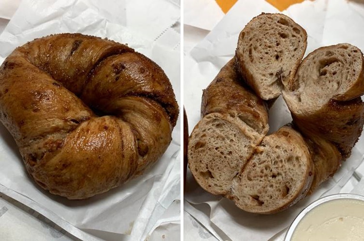 메이플 피칸 베이글