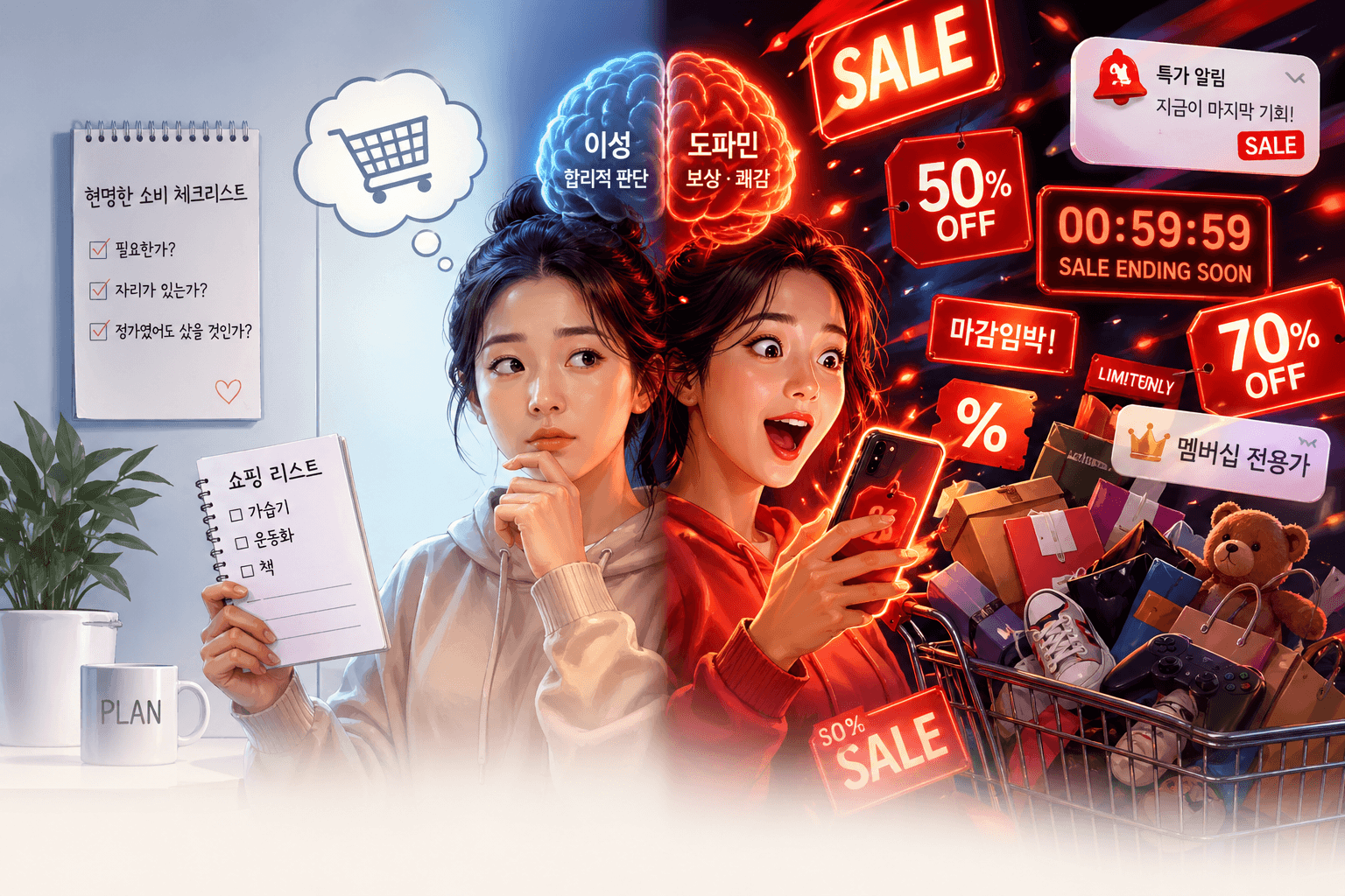 할인 없으면 안 사는 이유, 당신도 이미 걸려 있습니다