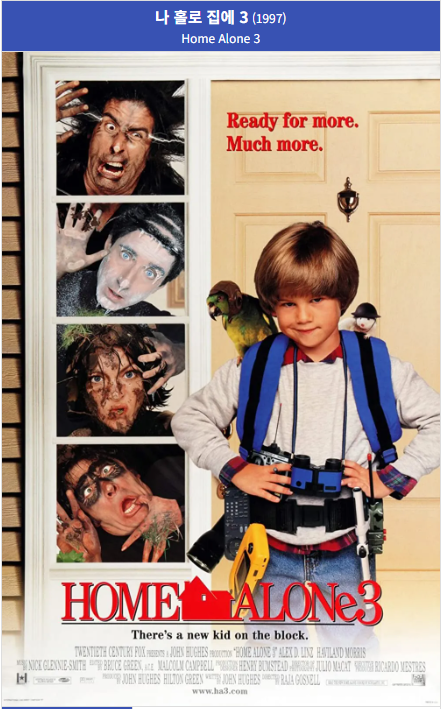 나 홀로 집에 3 (1997) 포스터 사진