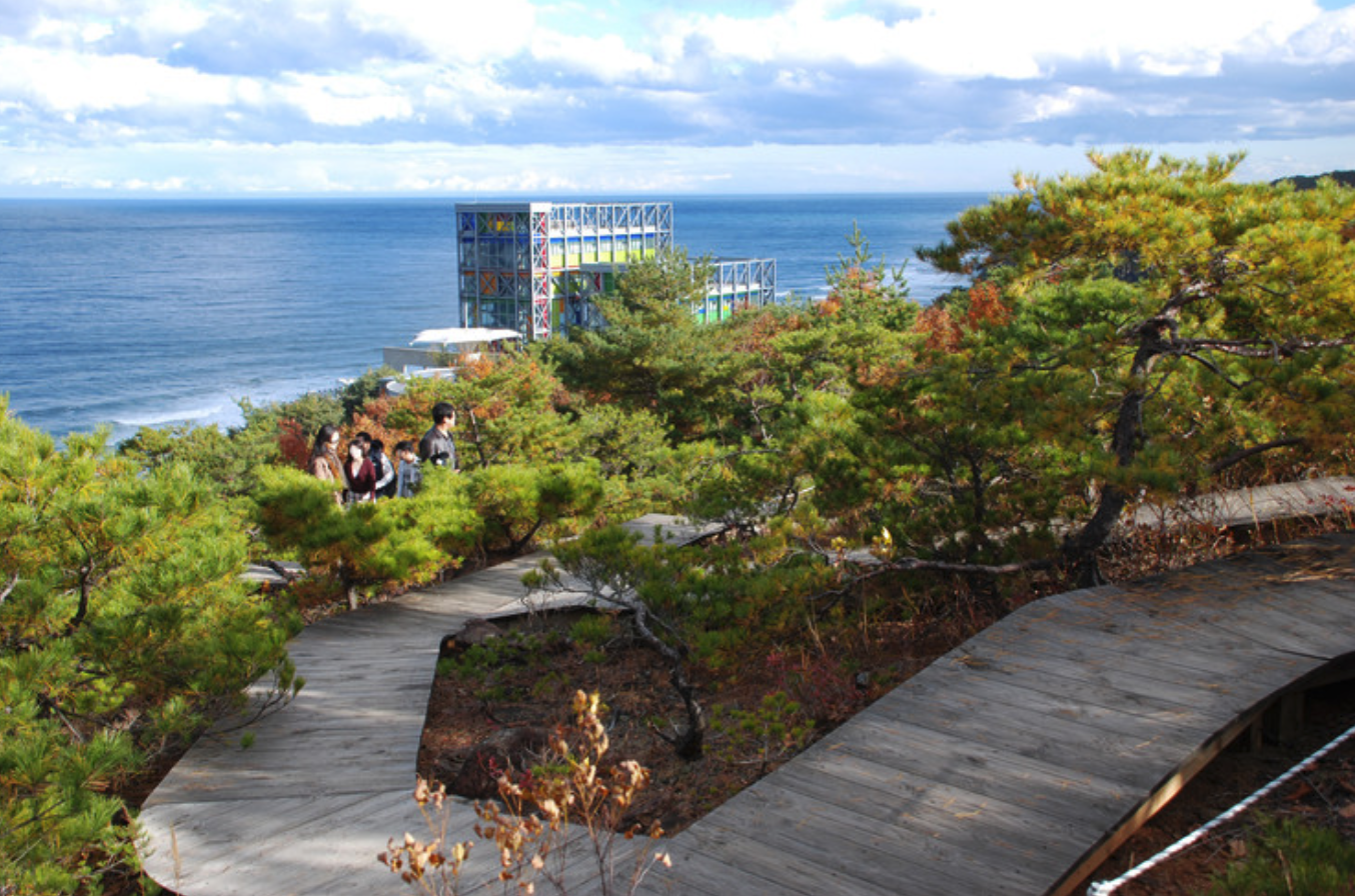 하슬라 아트월드 소나무 정원