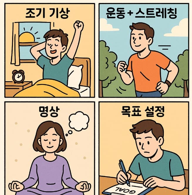 성공한 사람들의 아침 습관, 일반인도 할 수 있다