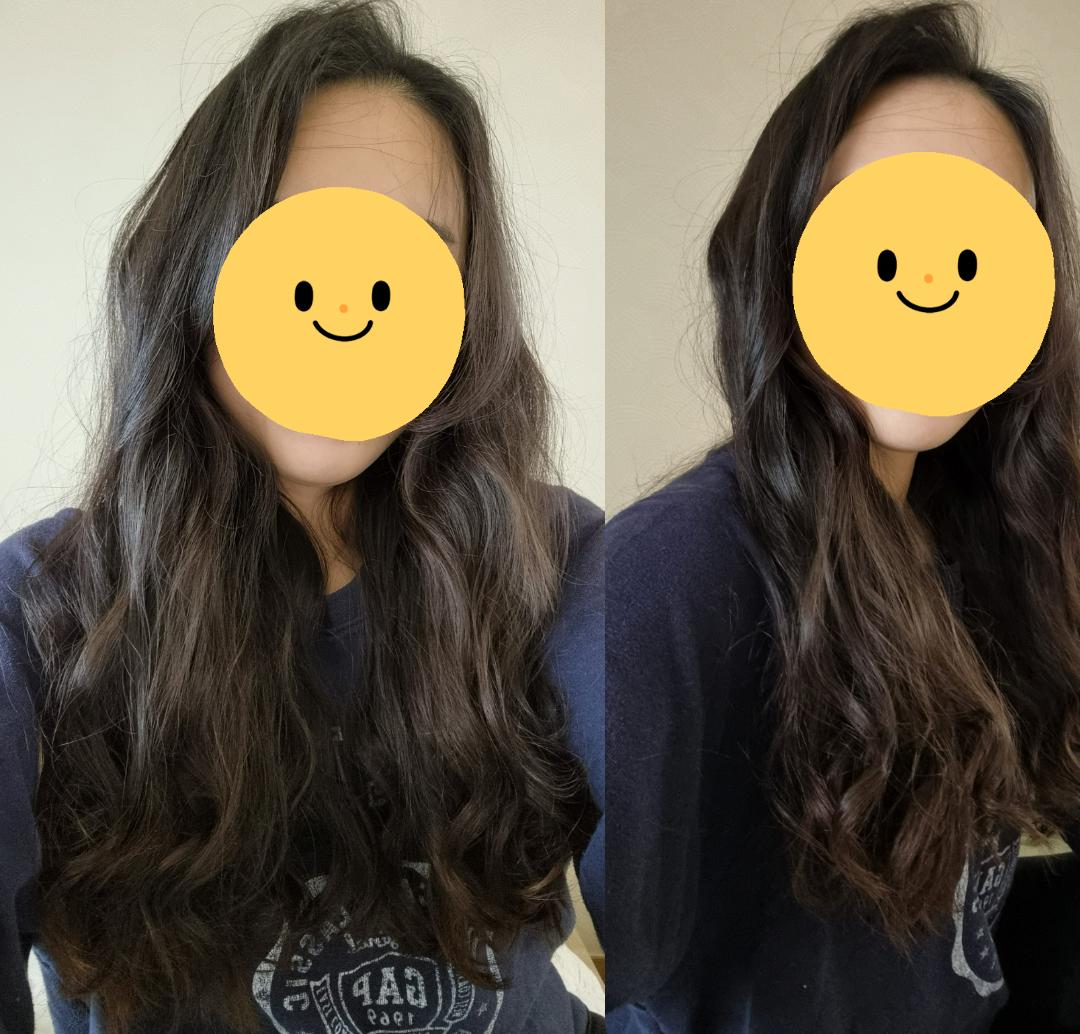 웨이브 살려서 드라이하기