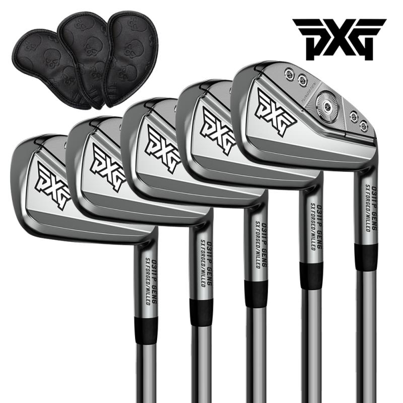 PXG Gen6 0311P 더블 크롬 아이언 5개 5-9 젠6 남성 여성 아이언커버 병행수입