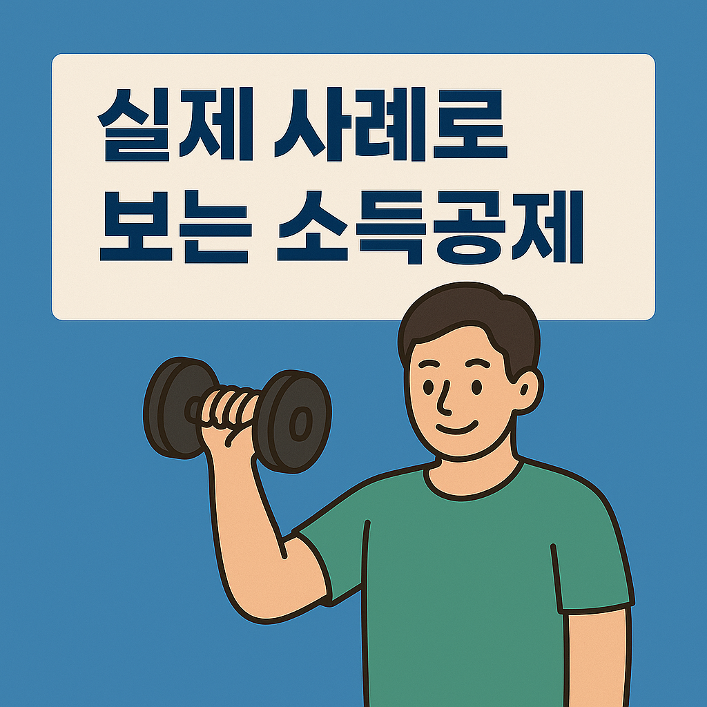 실제 사례로 보는 소득공제
