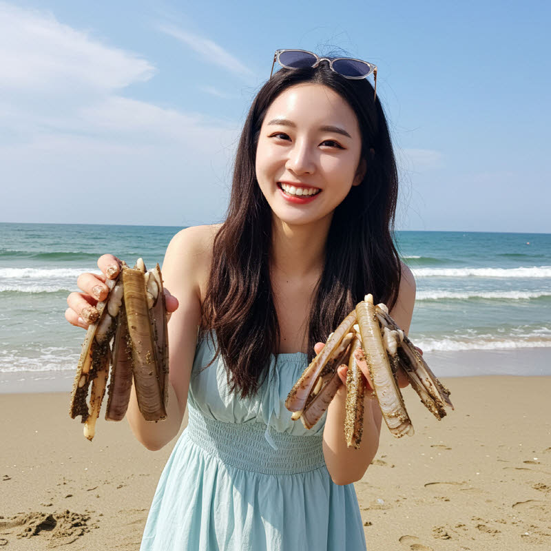 맛조개
