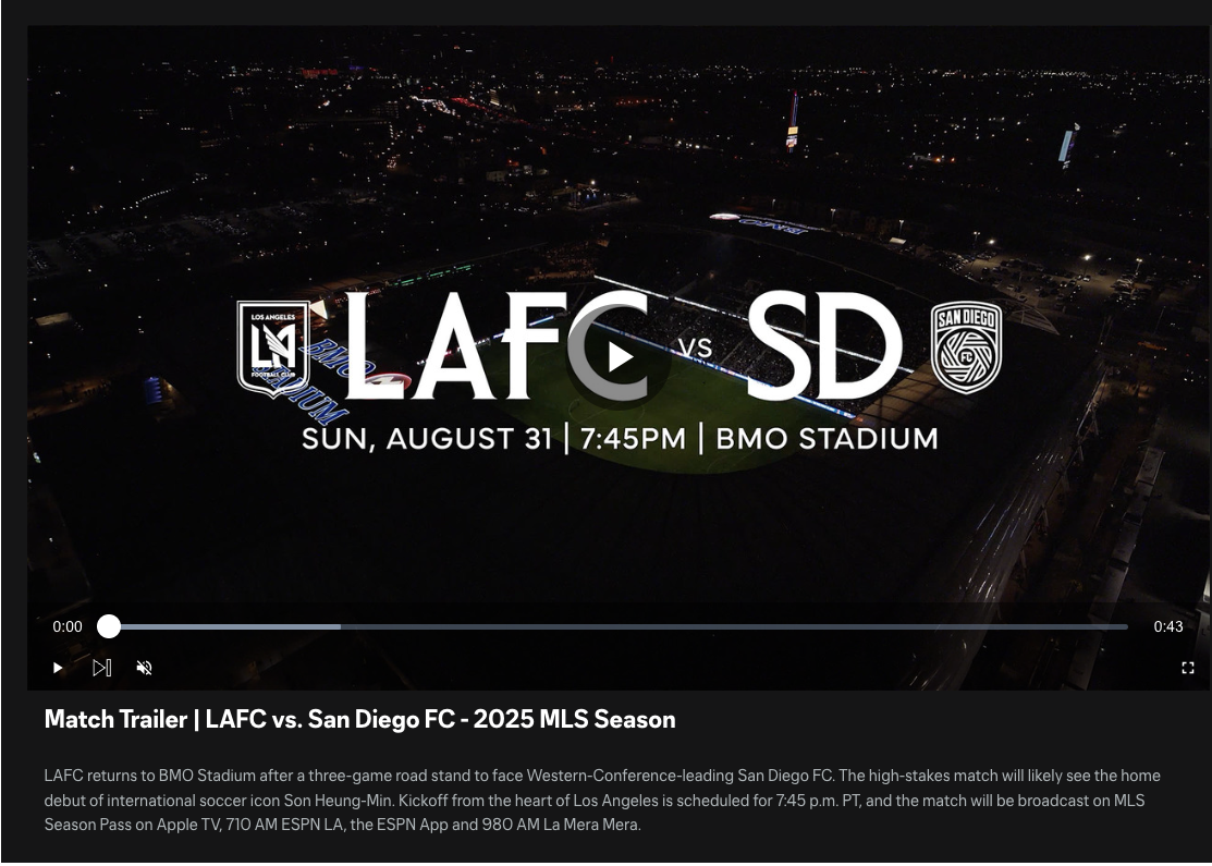 LAFC vs SD