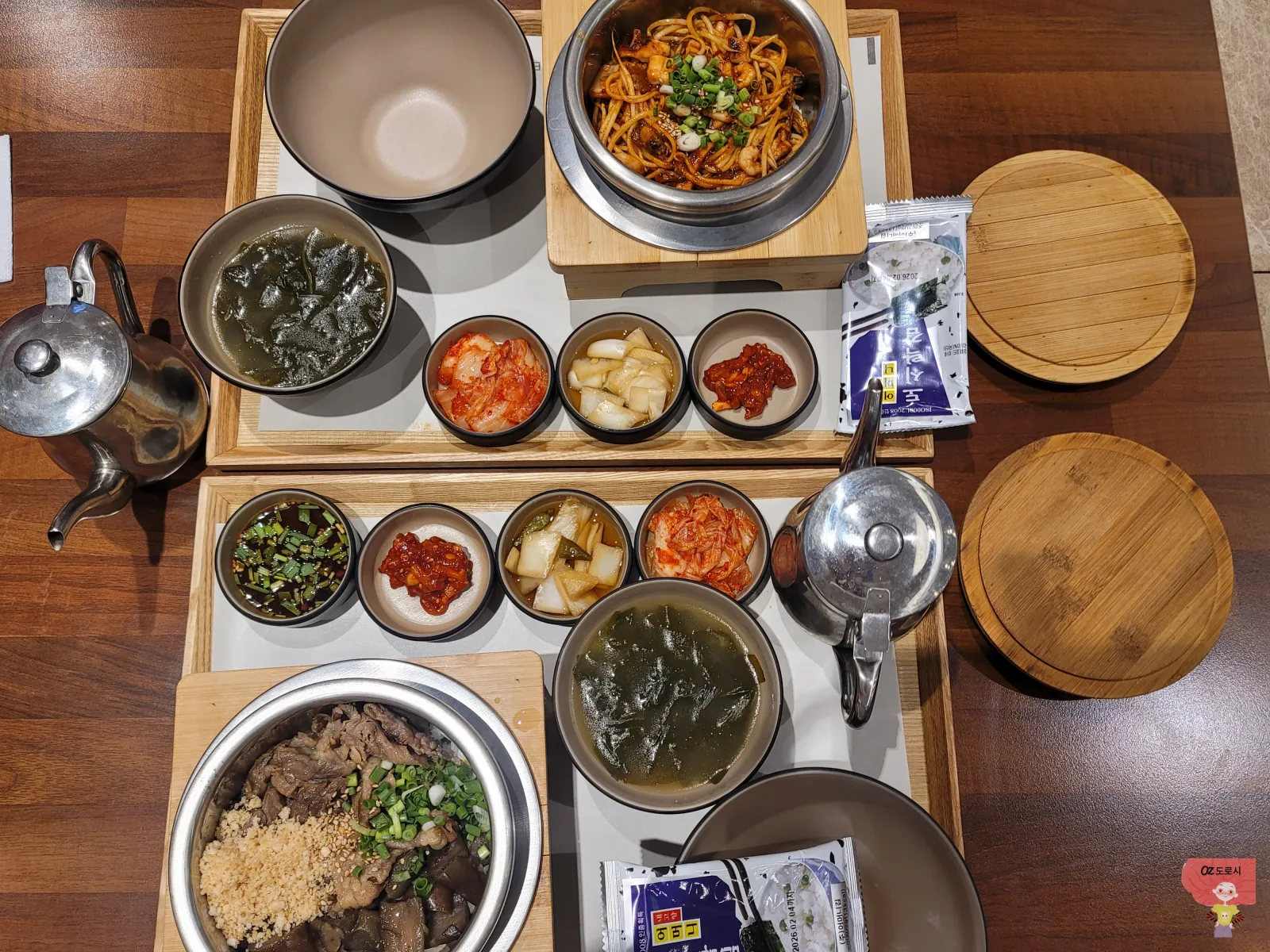 경기-구리시-롯데백화점-지하-1층-돌솥맛집-온정-매운해물솥밥과-차돌가지솥밥