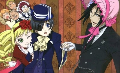 애니메이션 흑집사 캐릭터 의상 관련 사진