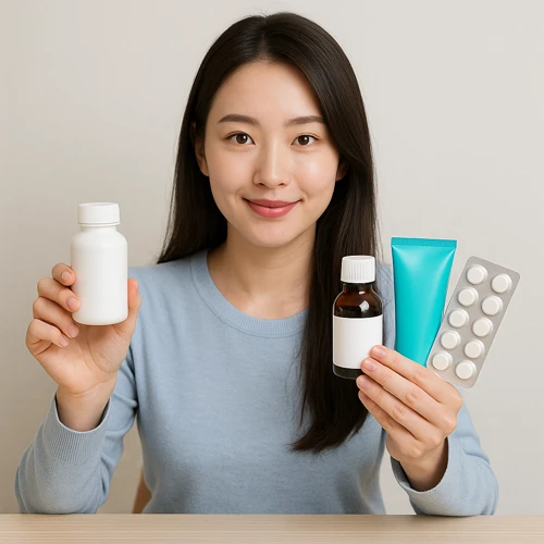 복통 설사 약 선택 장면