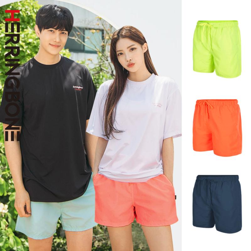 래쉬가드 워크 팬츠 커플 남자 여자 빅사이즈 비치반바지 보드숏