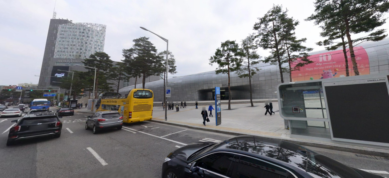 심야 공항 리무진 버스 정거장 위치