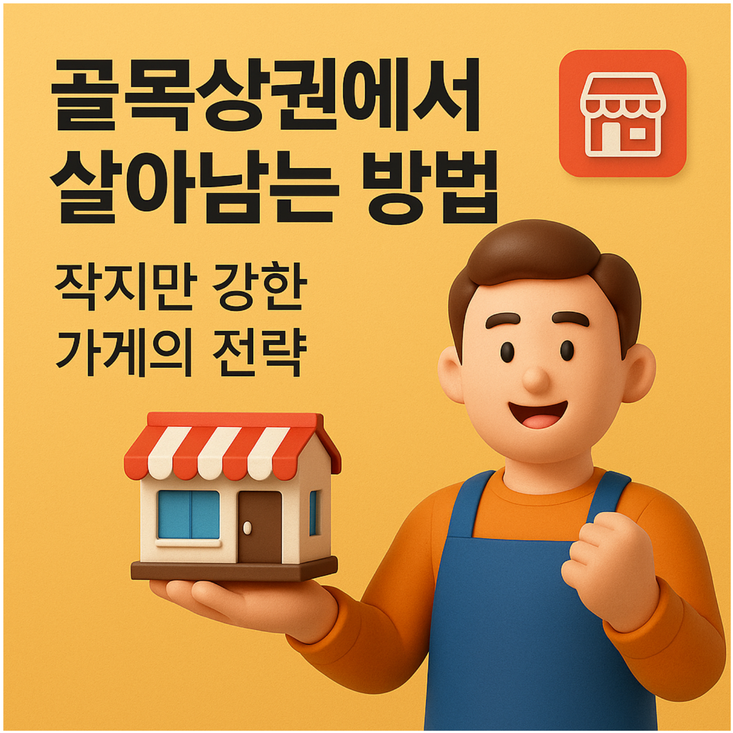 골목상권에서 살아남는 방법: 작지만 강한 가게의 전략
