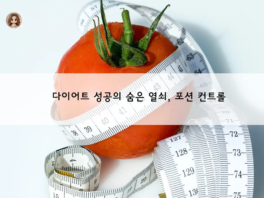 다이어트 성공의 숨은 열쇠, 포션 컨트롤 실천법