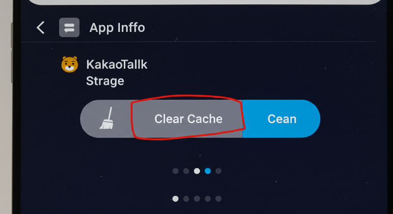 앱 캐시 삭제: 주기적인 캐시 정리