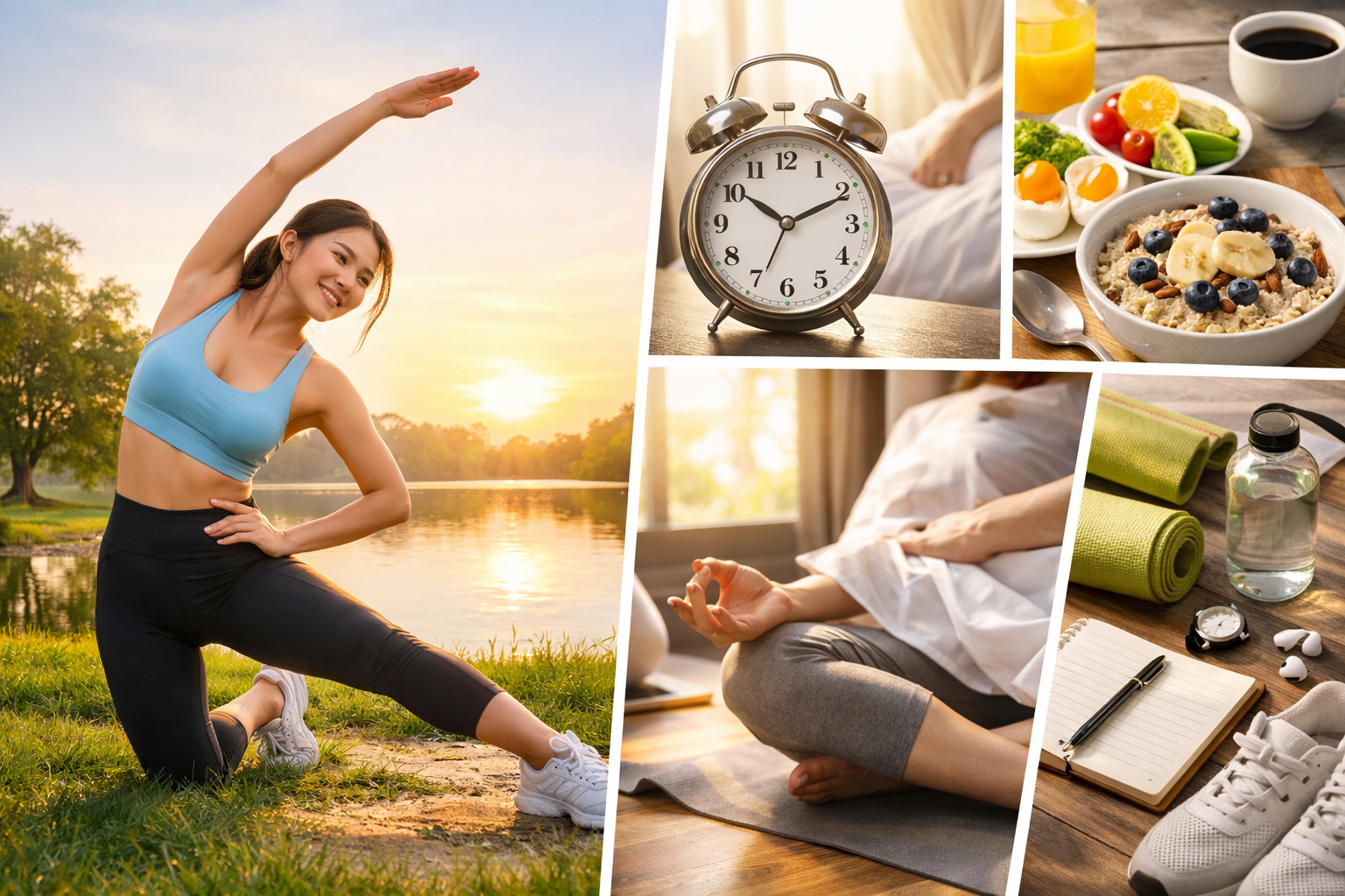 아침 건강 루틴