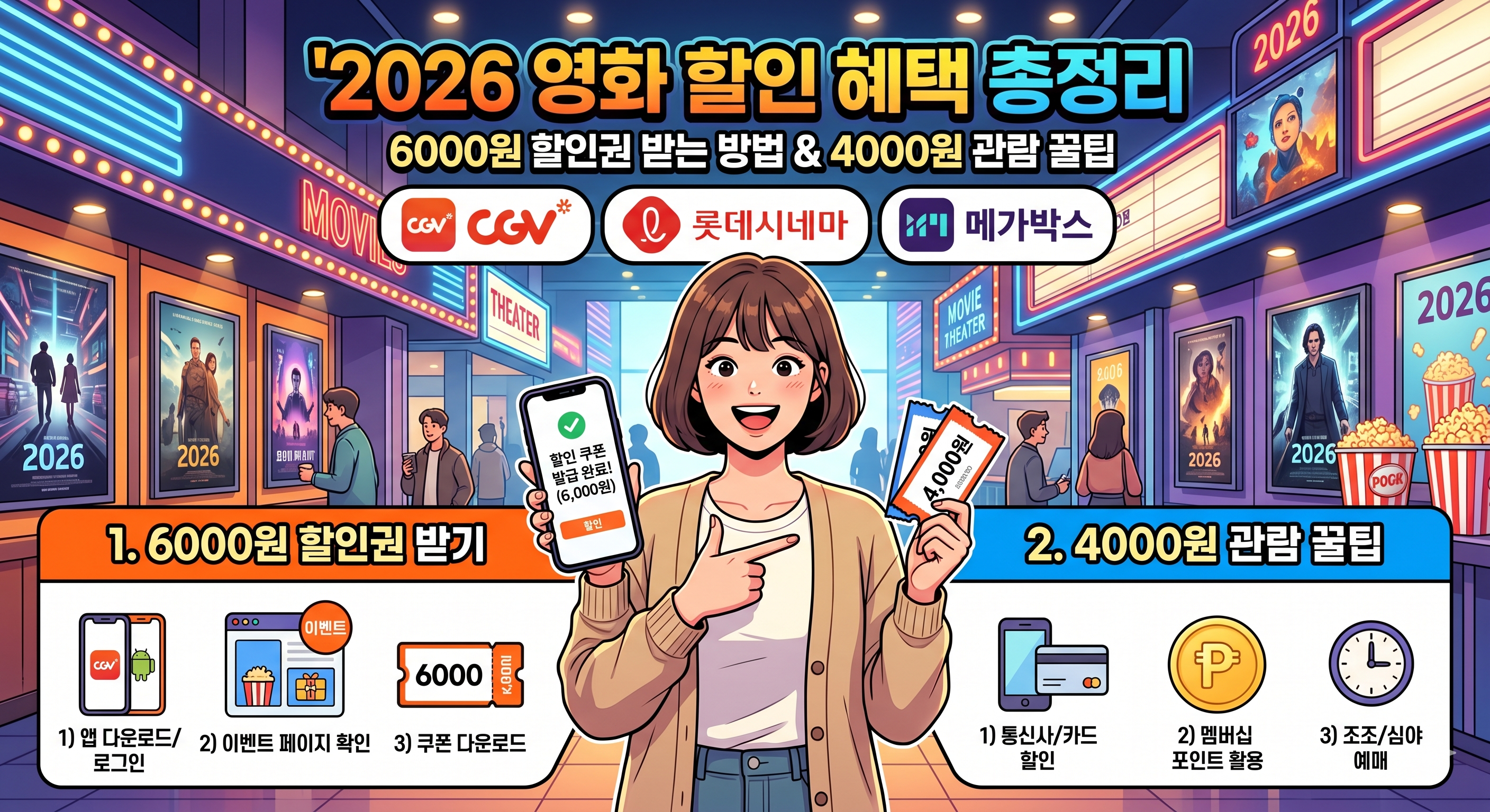 4000원 관람 꿀팁 총정리